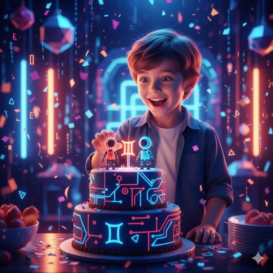 Trending Gemini AI Birthday Prompt for Boy Kids
