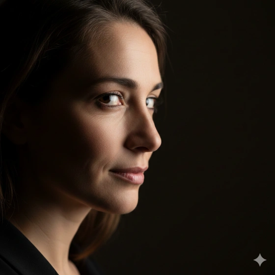 Confident Profile Picture with Soft Shadows