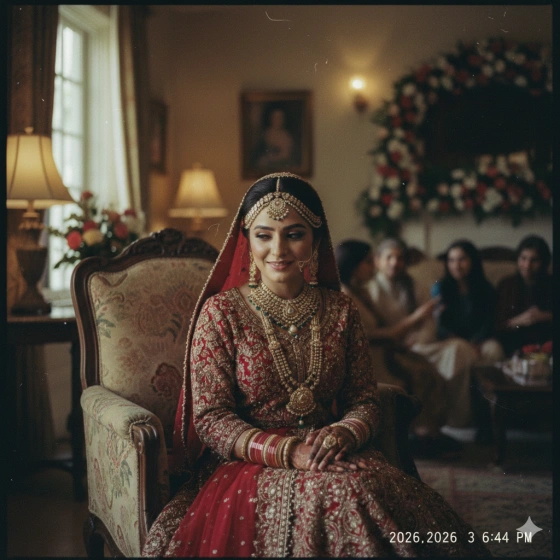 19. Real‑Life Camera Look Pakistani Bridal Image