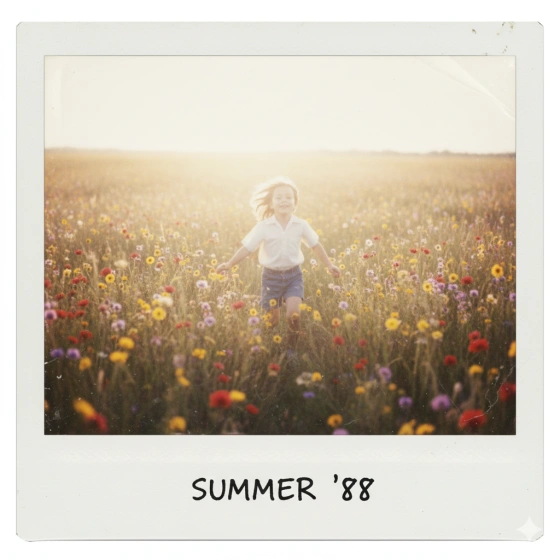 Classic Memory‑Style Polaroid Prompt Using AI