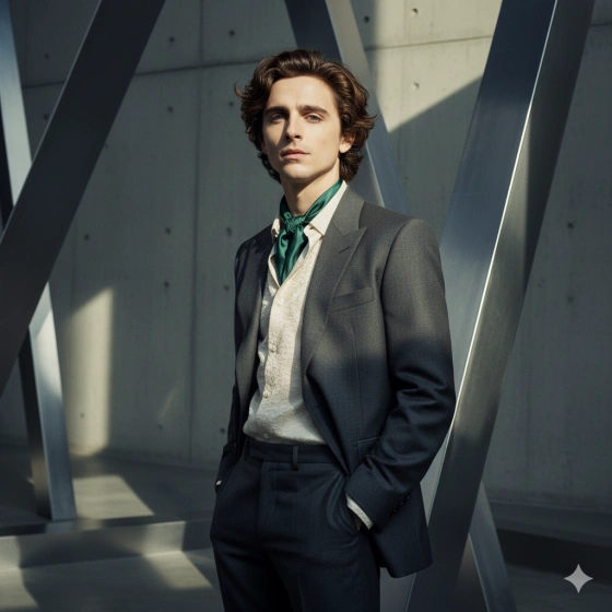 23. Stylish Portrait Image with Celebrity