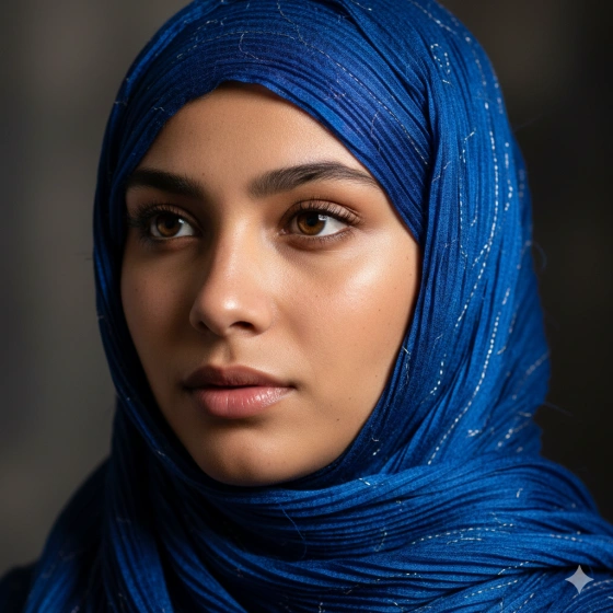 20. High‑Detail Realistic Muslim Woman Hijab Portrait