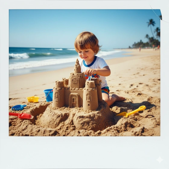 AI Prompt to Recreate Childhood Memories in Polaroid Style