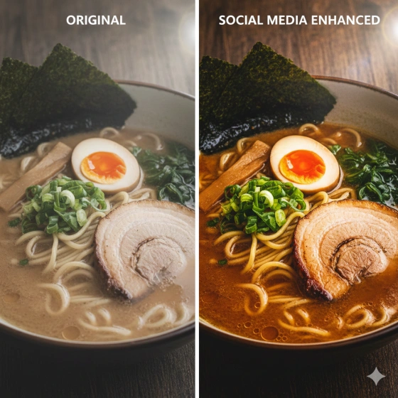 AI Image Enhancement Prompt for Social Media Photos