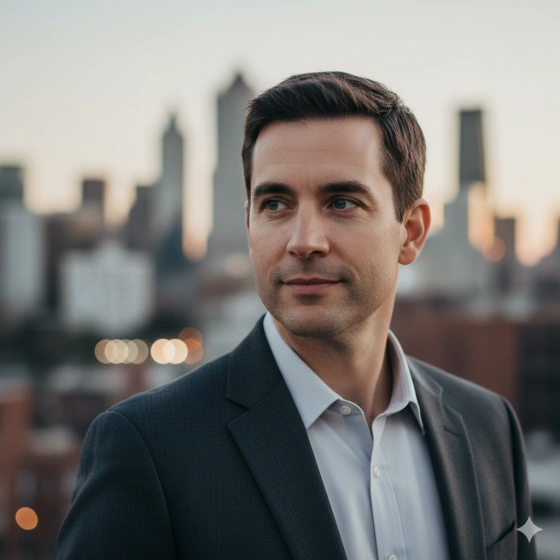 17. Modern LinkedIn Portrait with Balanced Lighting