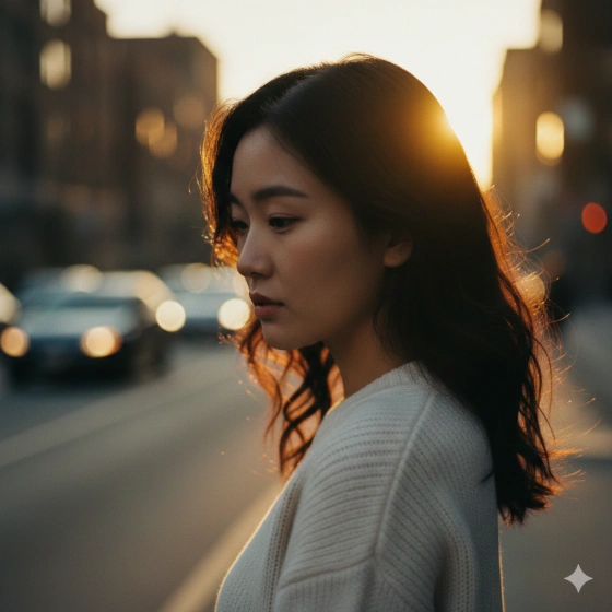 Cinematic Profile Picture with Subtle Background Blur