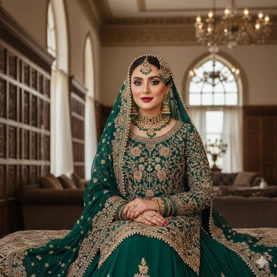 25. Copy‑Paste Gemini Prompt for Pakistani Bridal Look
