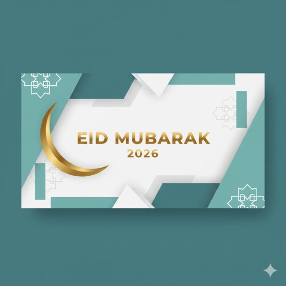 Modern Eid Mubarak 2026 Photo for Instagram & WhatsApp