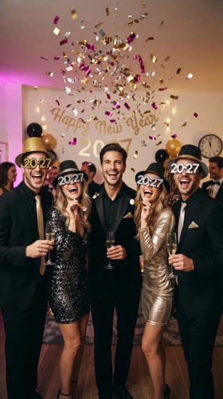 Friends Squad Countdown Party