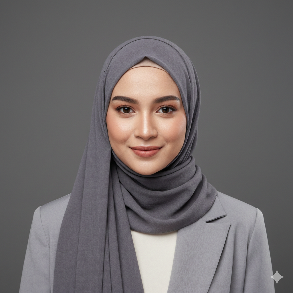 Studio‑Style Muslim Girl Profile Picture for Facebook