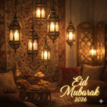 25 Beautiful Eid Mubarak 2026 Photos Created with Gemini AI for Festive Greetings