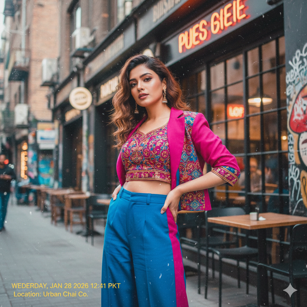 Pakistani Girl Instagram‑Style Portrait Prompt