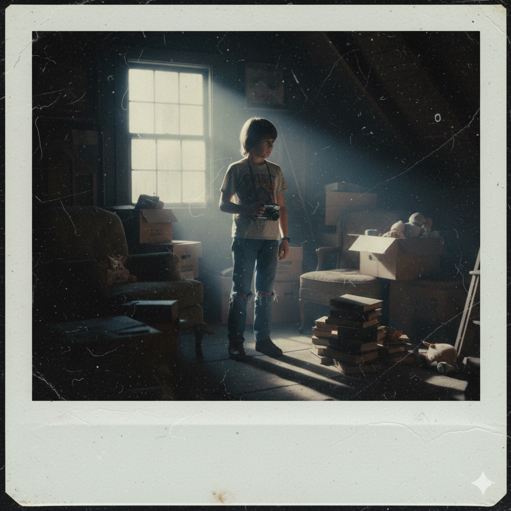 AI Polaroid Prompt with Dust and Film Texture