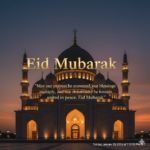 25 Stylish Eid Mubarak Images with Quotes Created Using Gemini AI