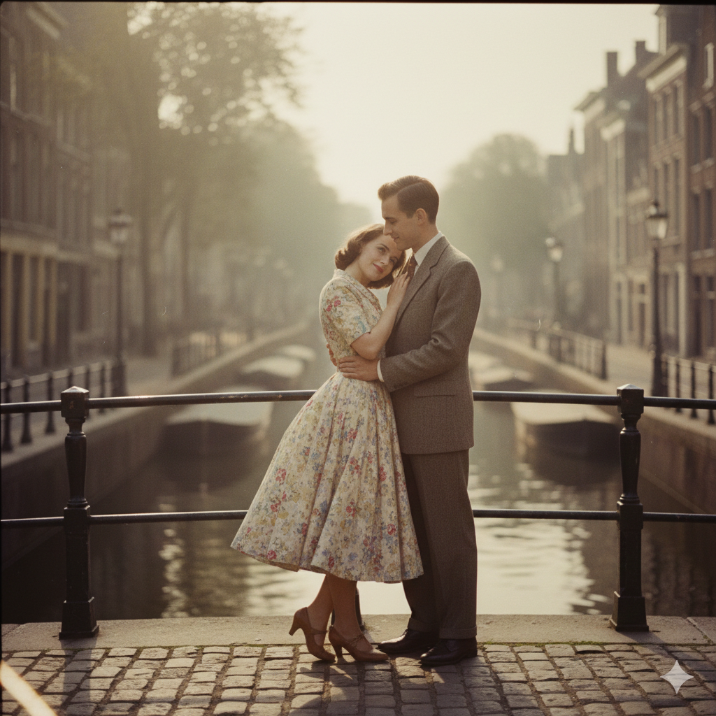 Elegant Fashion Couple Prompt