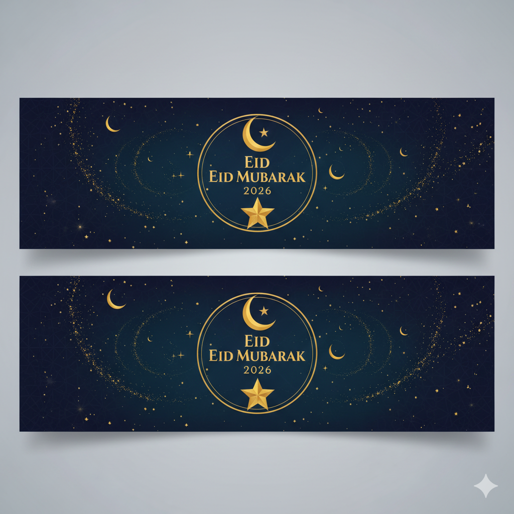 Eid Mubarak 2026 Image for Facebook Profile and Cover