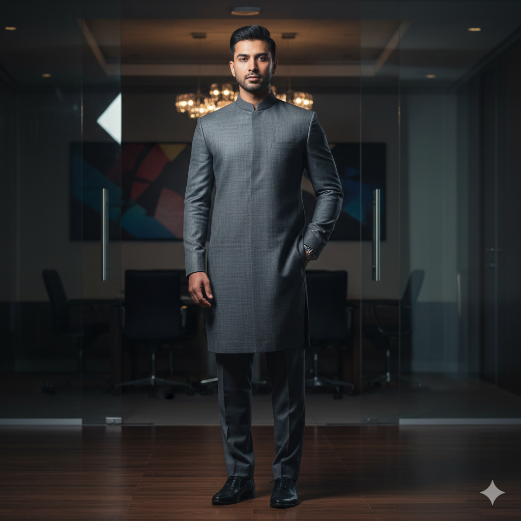 7. Formal Shalwar Kameez Photo with Confident Pose