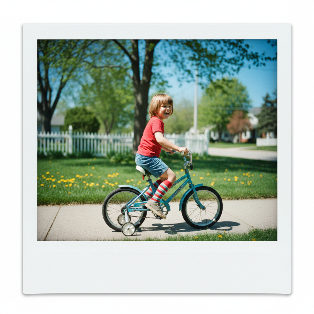 Classic Polaroid Snapshot Prompt for Your Younger Days