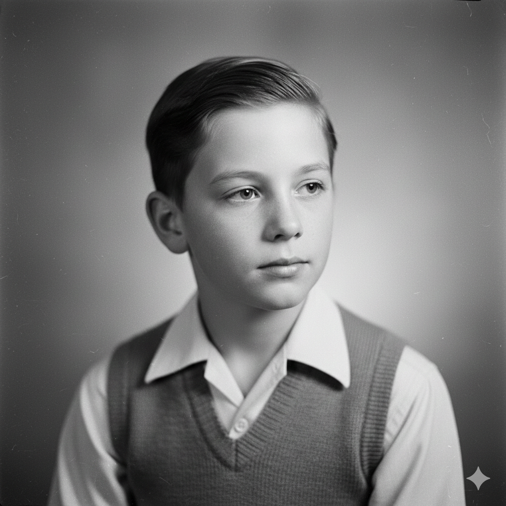 Timeless Black and White Boy Photography Look