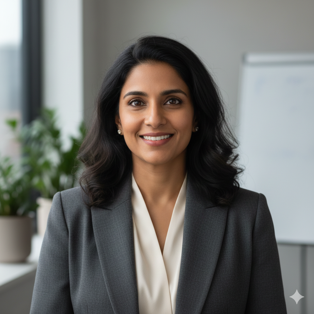 Stylish Coat Suit Portrait for LinkedIn Profile Picture