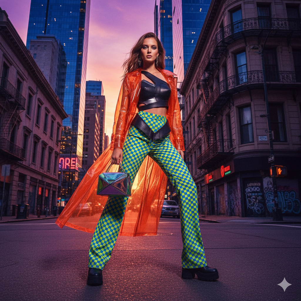 9. Fashion‑Inspired Woman Look with Trendy Outfit