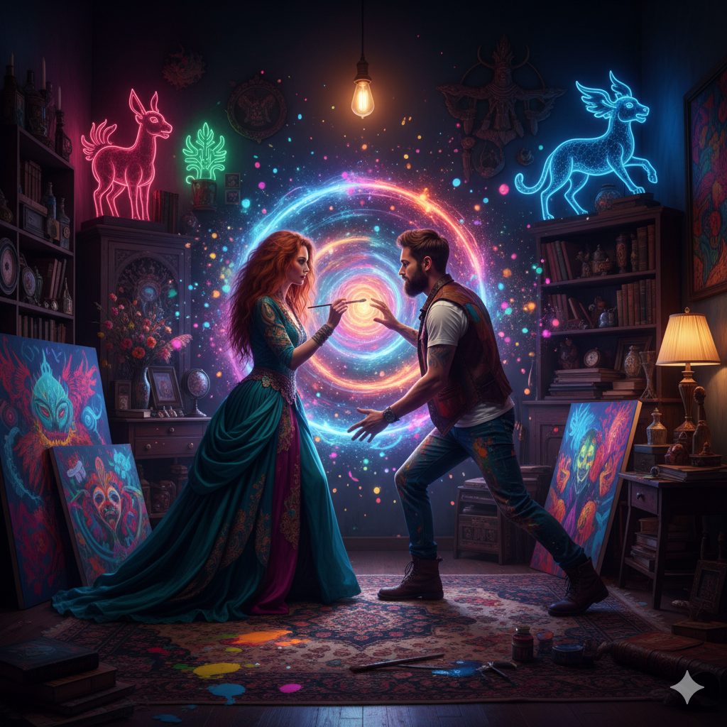 Creative Storytelling Couple Prompt