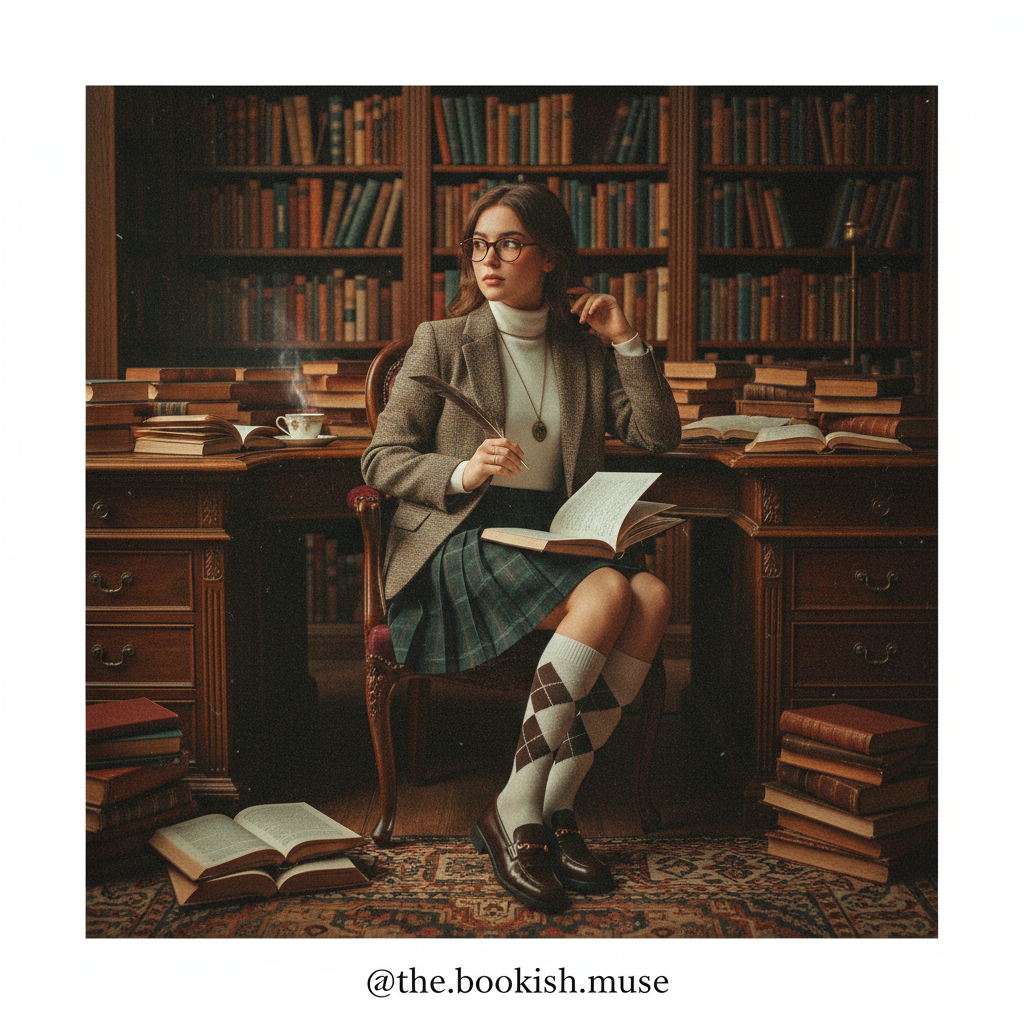 Trendy Aesthetic Modern Girl Photo Prompt
