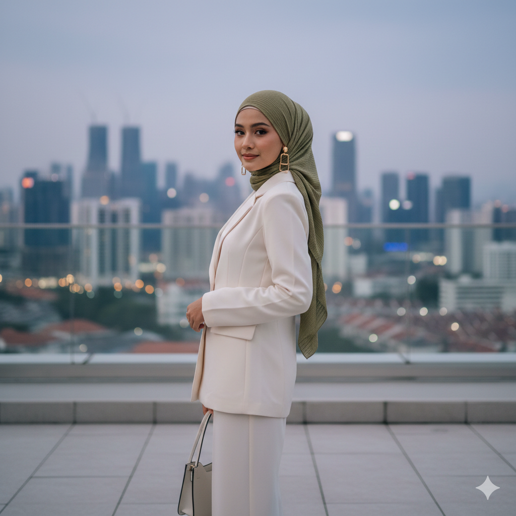 Modern Modest Fashion Muslim Girl Profile Picture