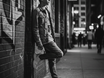 25 Powerful Gemini AI Prompts for Boys Black and White Photos with Bold Aesthetic