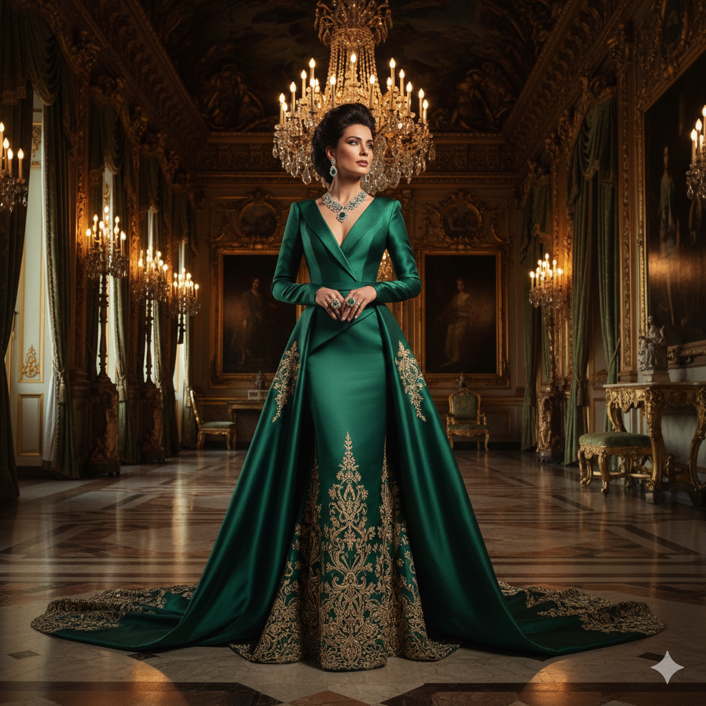 22. Elegant Woman Photo with Luxury Feel