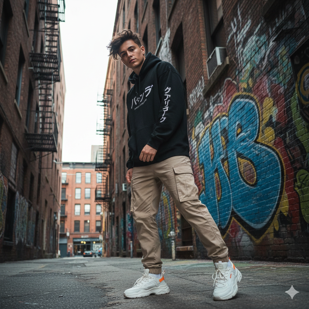 5. Modern Street‑Style Boy Look with Urban Vibes