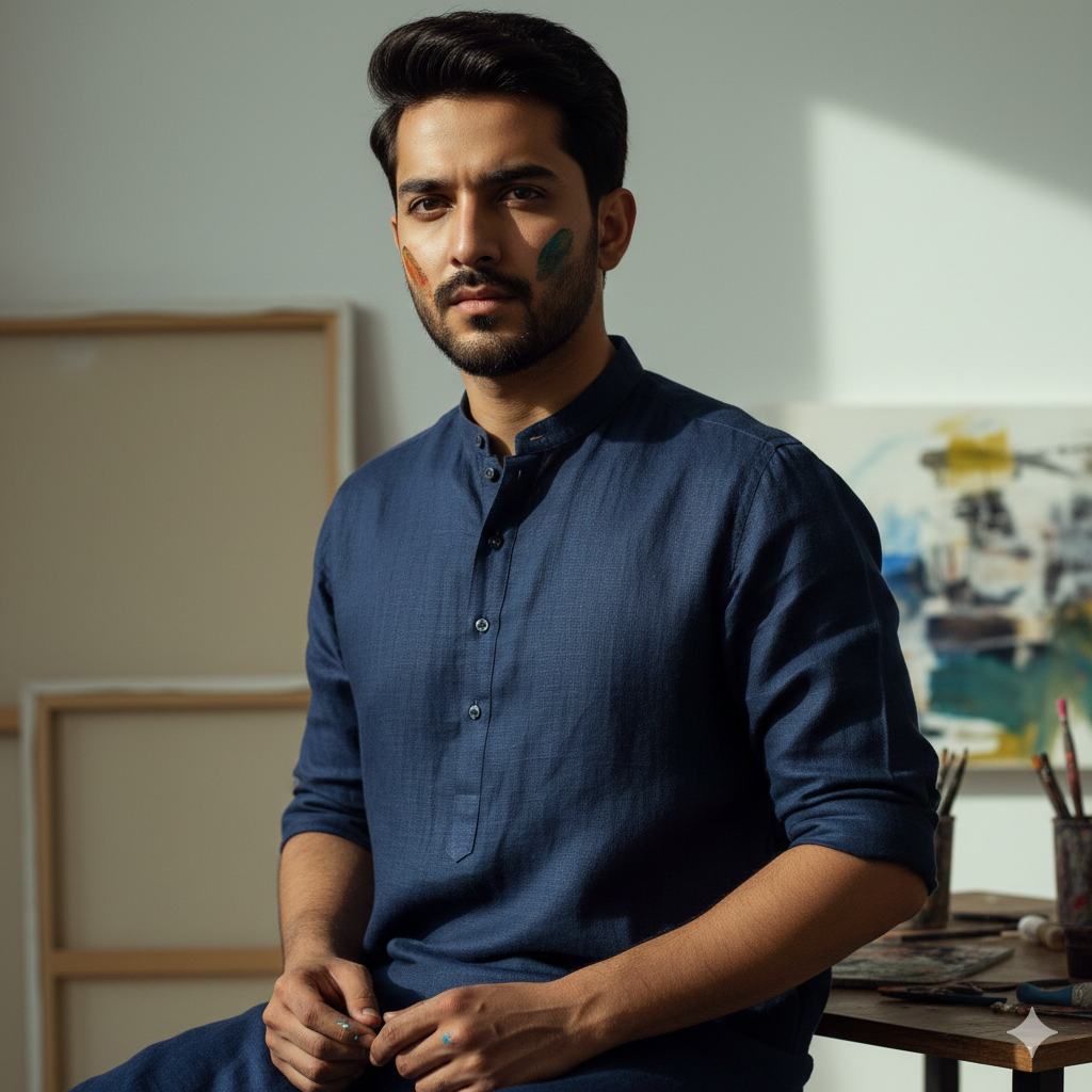 23. Modern Pakistani Portrait with Sharp Details