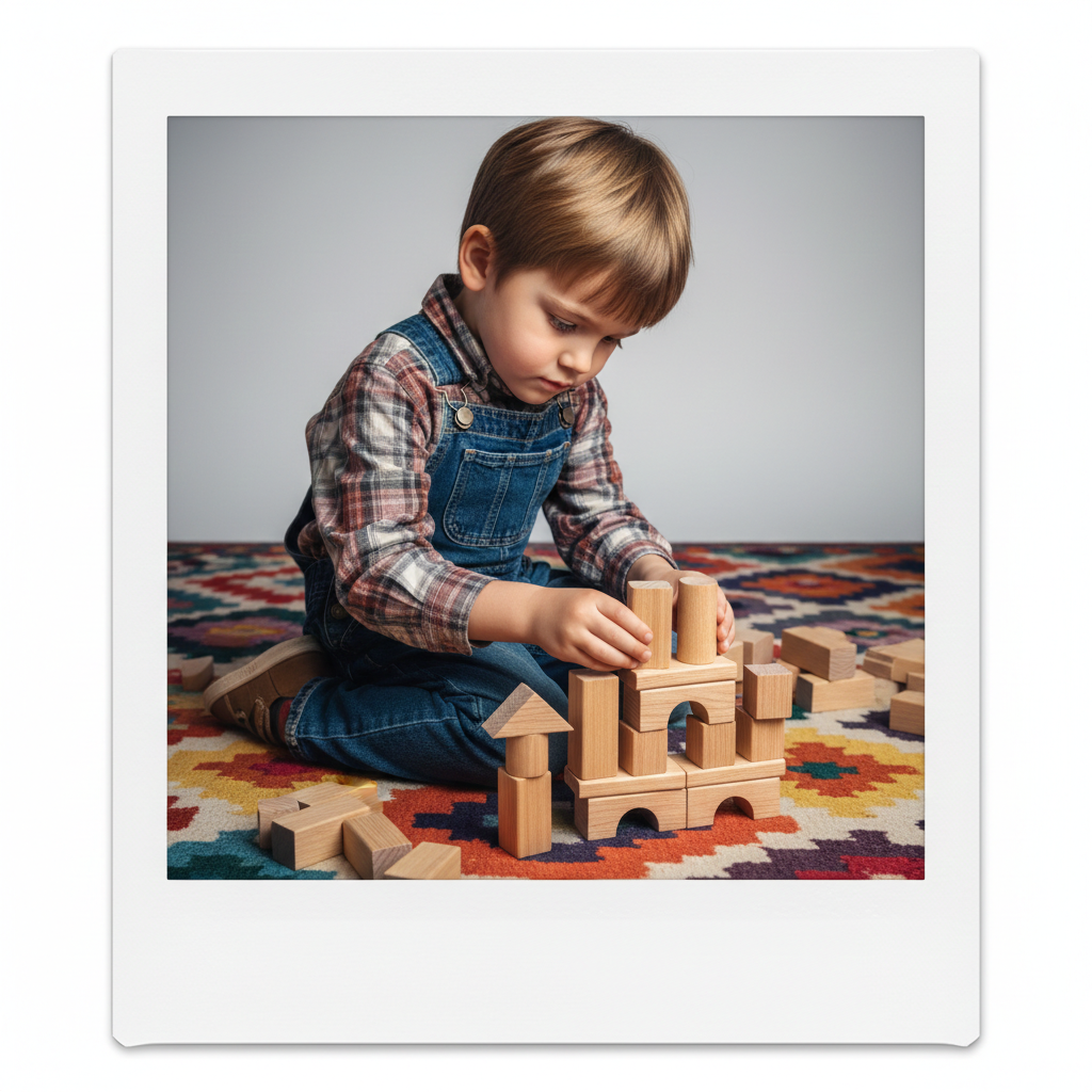 High‑Detail AI Polaroid Prompt for Childhood Look