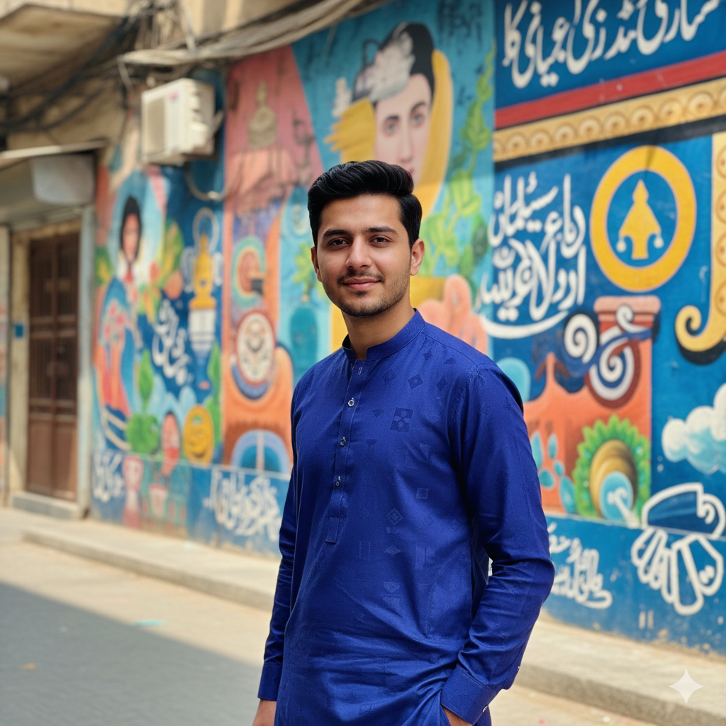 11. Stylish Pakistani Look for Instagram Profile