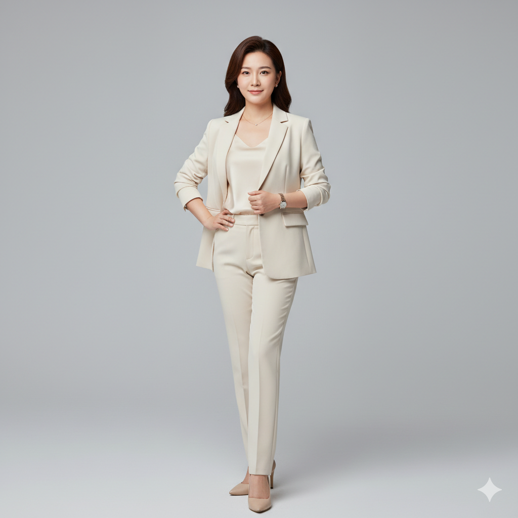 Studio‑Style Modern Girl Photo with Balanced Lighting