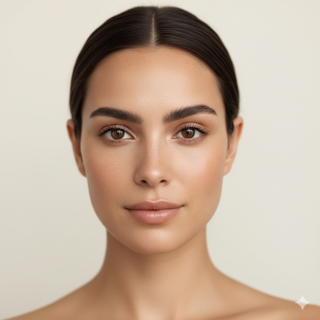 6. Modern Woman Portrait with Minimal Makeup Look