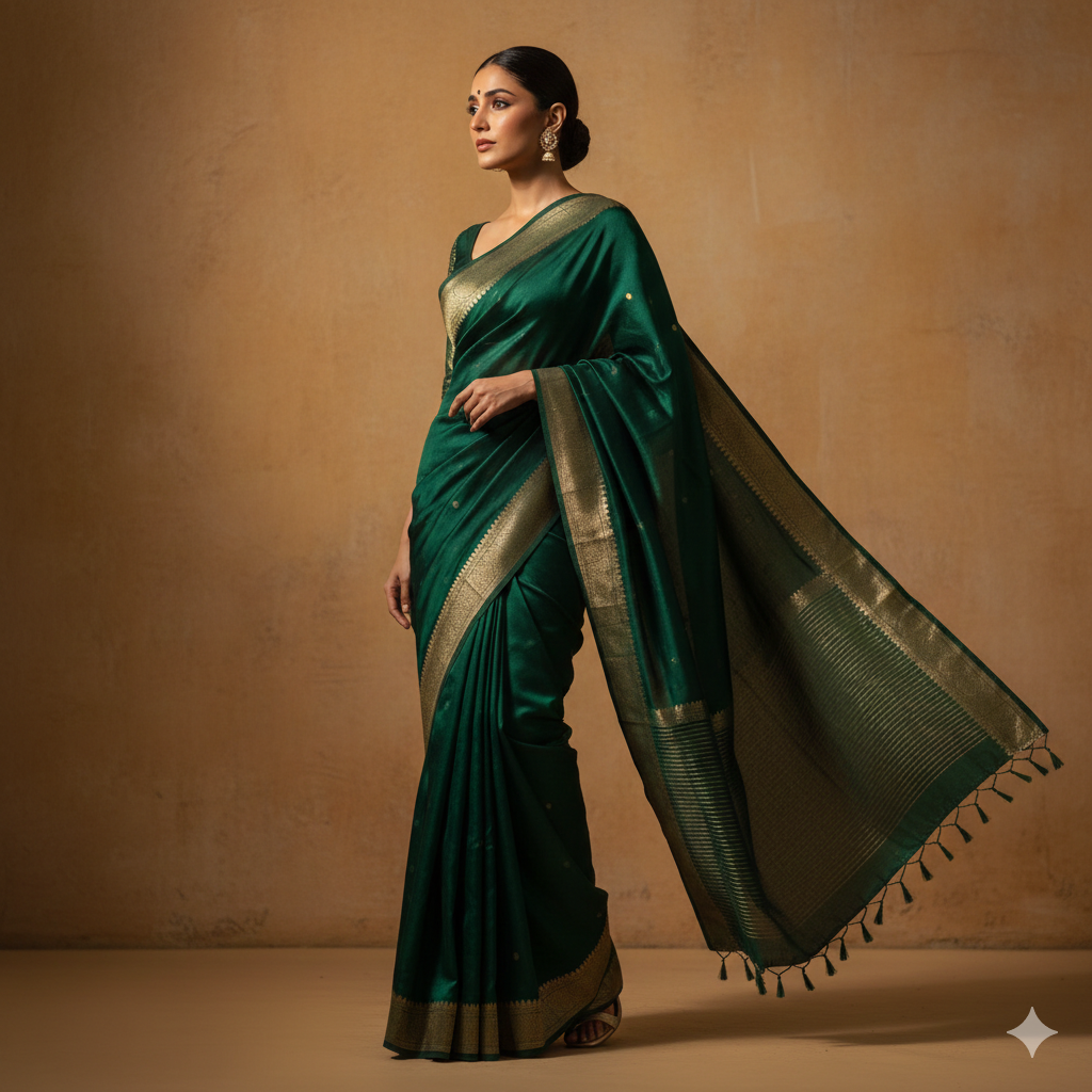 10. Traditional Pakistani Fashion Portrait with Soft Shadows