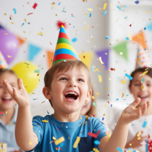 25 Fun & Creative Gemini AI Birthday Prompts for Boy Kids with Colorful Party Style