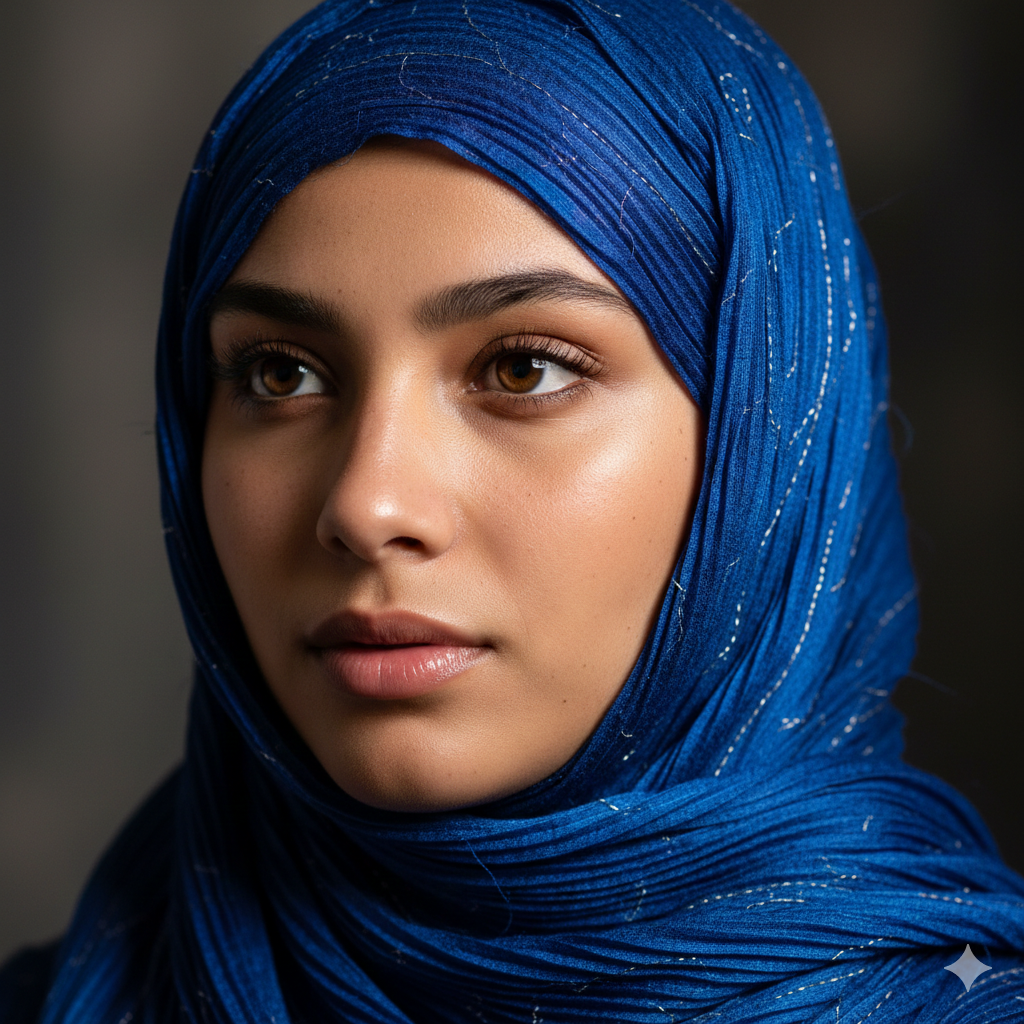 20. High‑Detail Realistic Muslim Woman Hijab Portrait