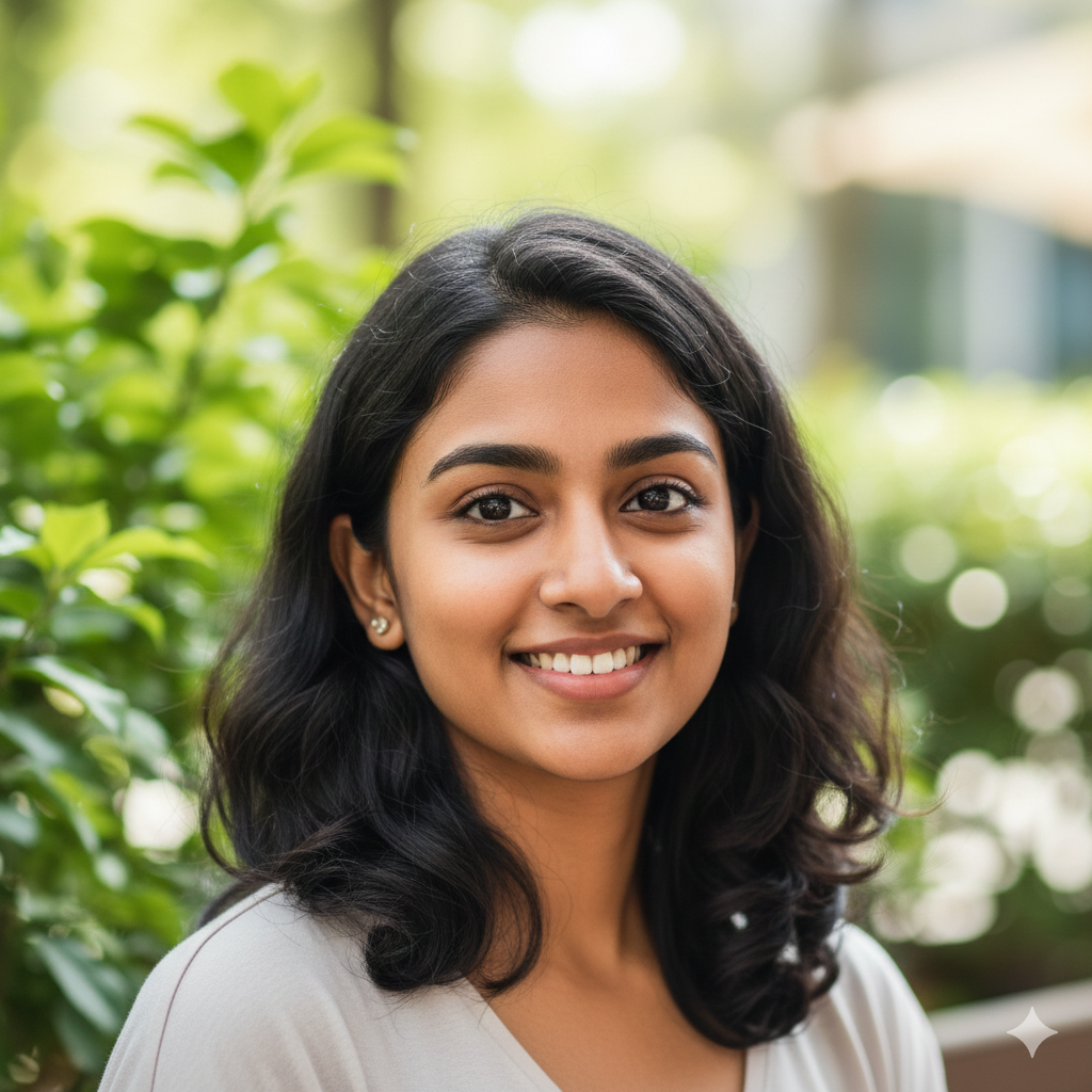 Indian Girl Profile Picture with Clean Instagram Look