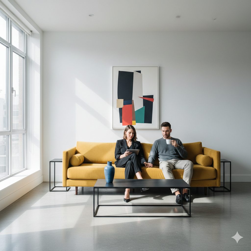 Modern Lifestyle Couple Prompt