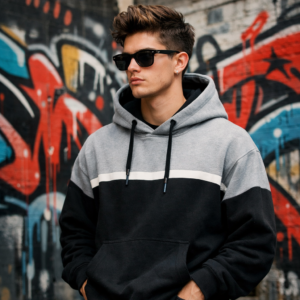 Stylish Boy Attitude Portrait with Modern Vibes