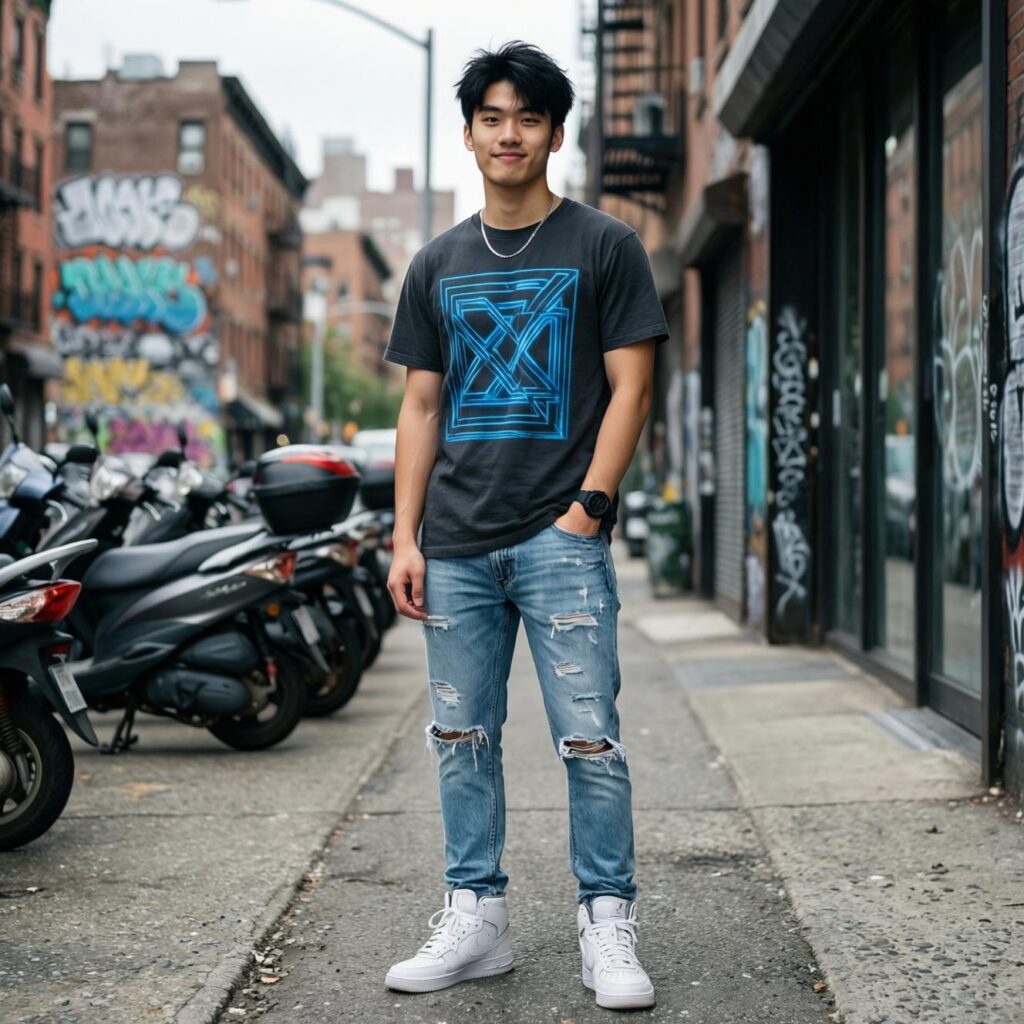 Street Style Boy Attitude Avatar Prompt