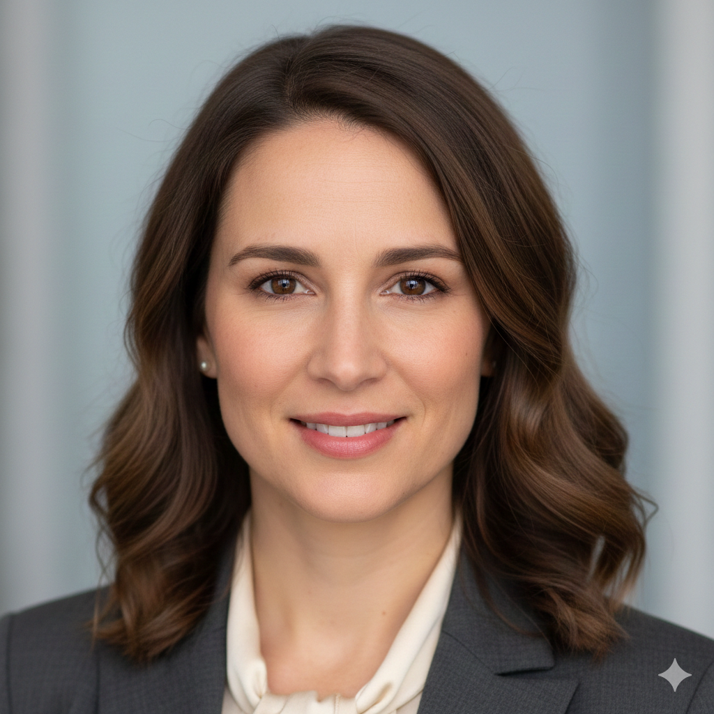 Business Portrait Headshot with Minimal Retouching
