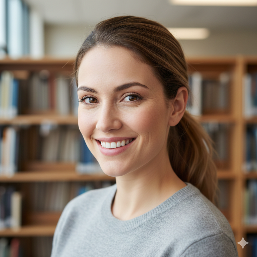 19. Photorealistic Teacher Portrait Using Gemini AI