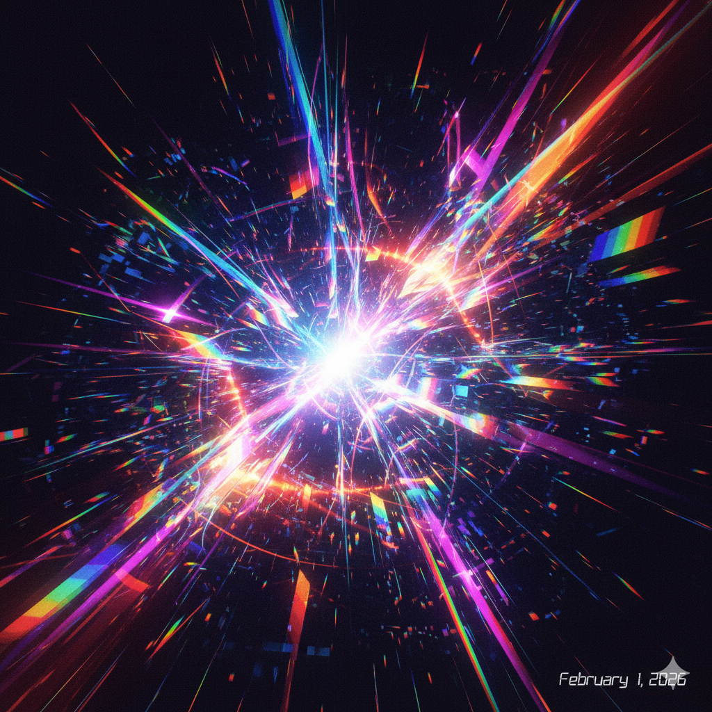 Vibrant Abstract Art for Digital Display