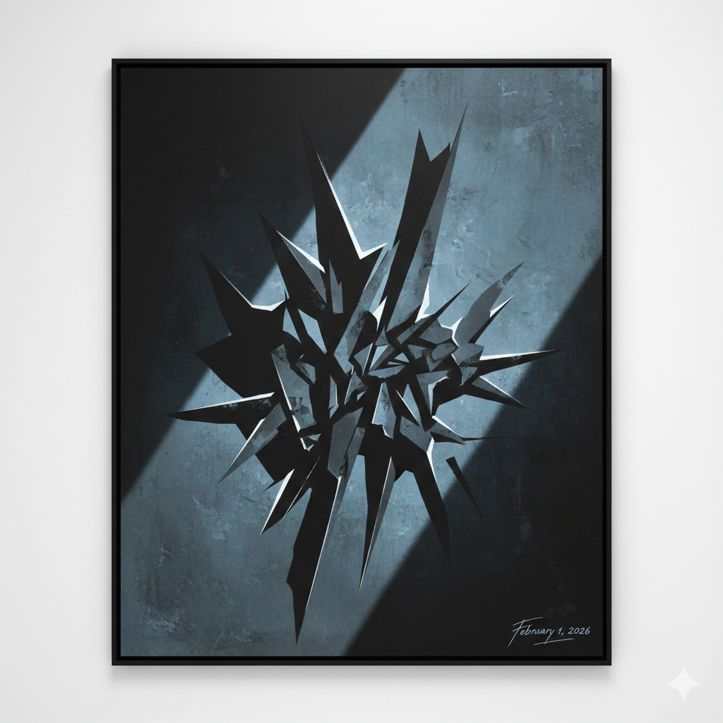 Abstract Art Prompt with Cinematic Color Grading