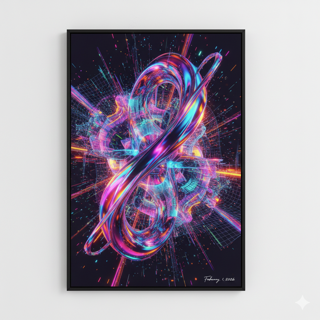 Trending Abstract Art Prompt Using Gemini AI